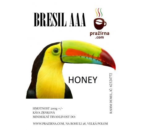 BRESIL AAA  Sweet Alfenas HONEY 200g